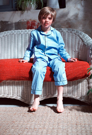 Pijama largo niño Popelín