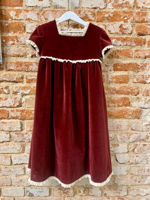 Vestido  Imperio terciopelo