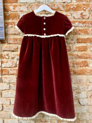 Vestido  Imperio terciopelo