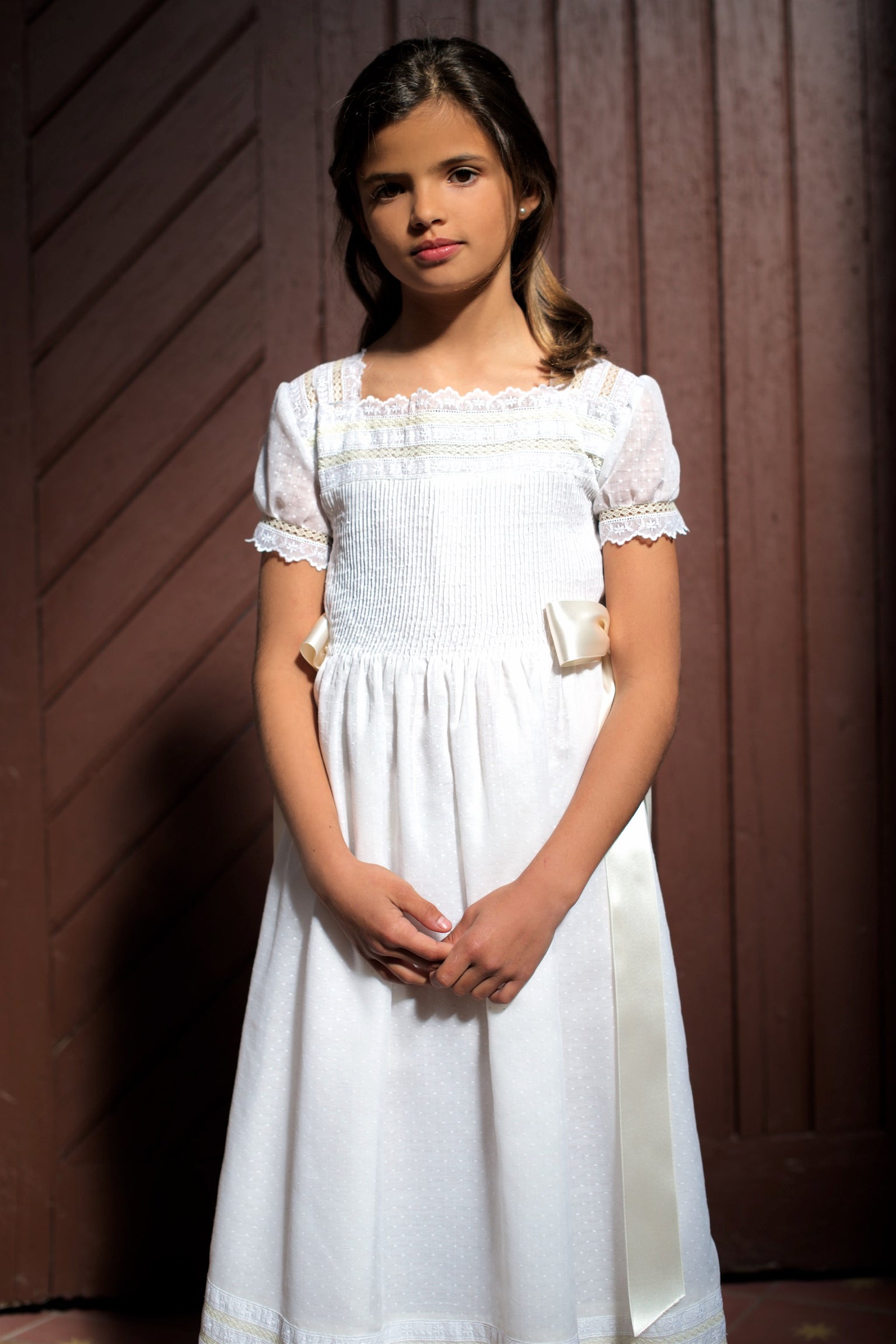 Comunion Niña Vestido NiÃ±a Mango First Communion Outfit Traje De