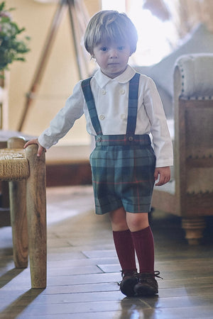 Bermuda bebé tartan escocés