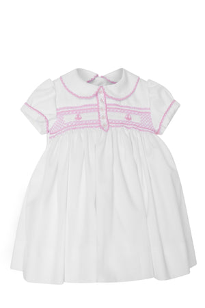 Vestido barquitos con tapilla