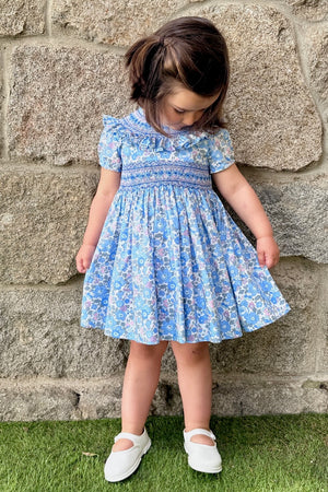 Vestido Gola en su tela