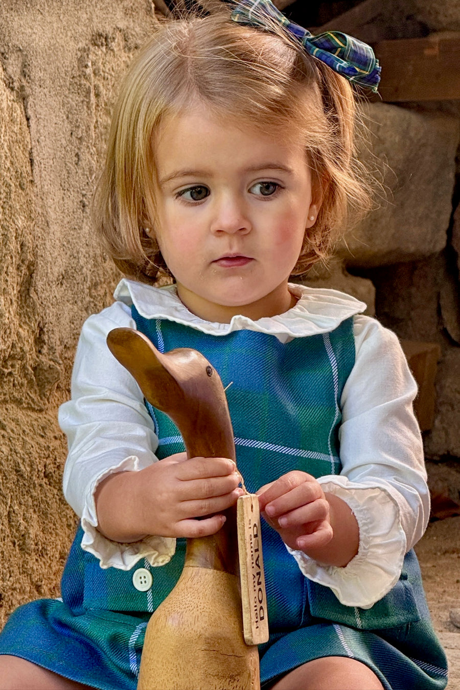 Pichi bebé tartan escocés