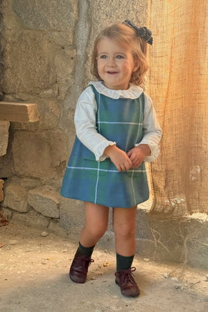 Pichi bebé tartan escocés