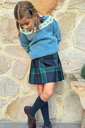 Falda Kilt tartán escocés