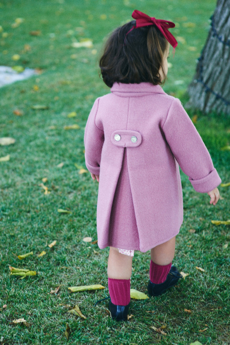 Abrigo austriaco con bolsillos bebé