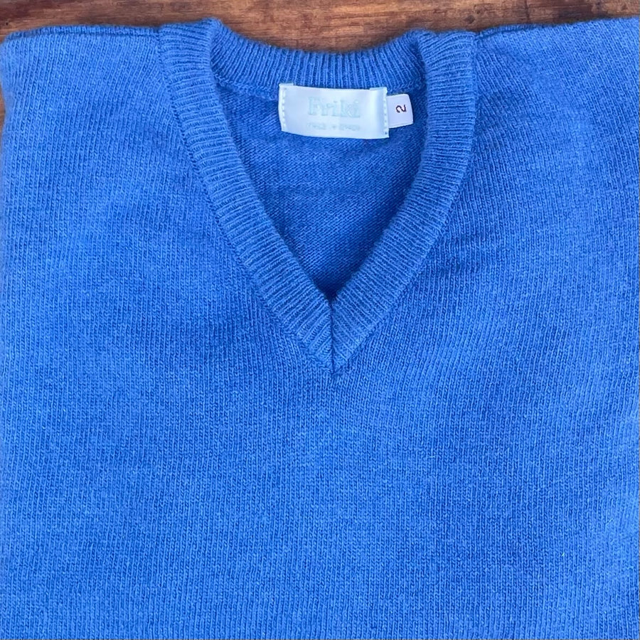 Jersey niño de pico Azul Inglés