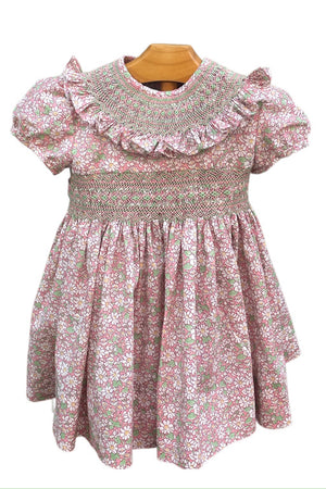 Vestido Gola en su tela bebé