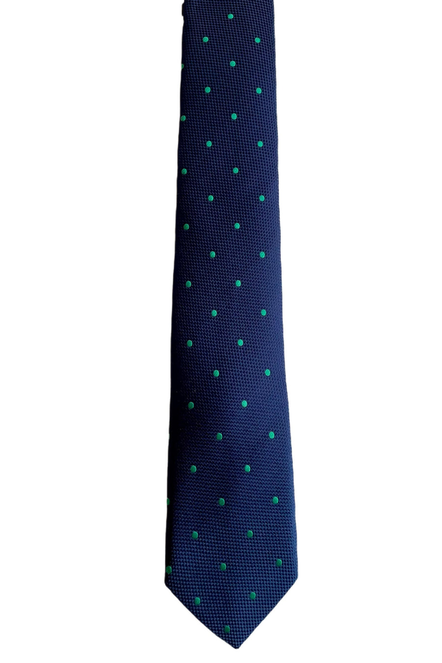 Corbata topitos verdes