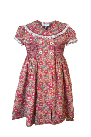 Vestido Smocking liso