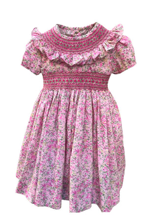 Vestido Gola en su tela