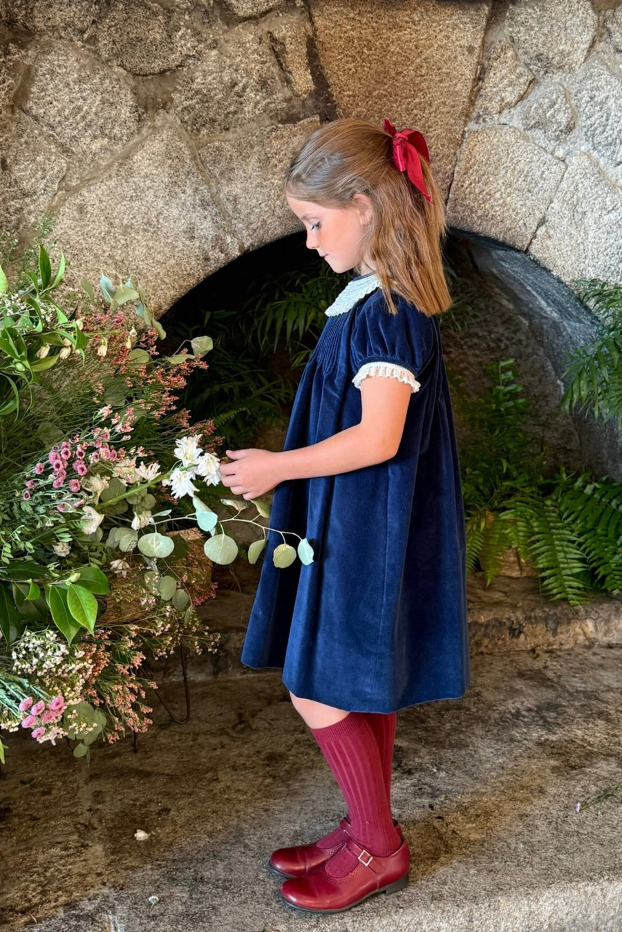 vestido-babero-terciopelo-marino-navidad-artesanal
