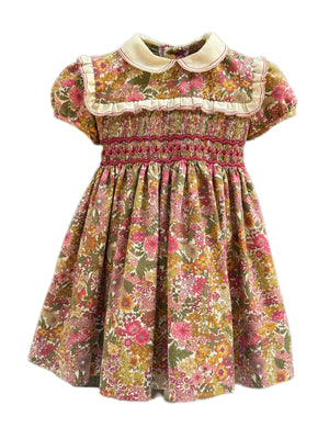 Vestido Canesú cuadrado bebé