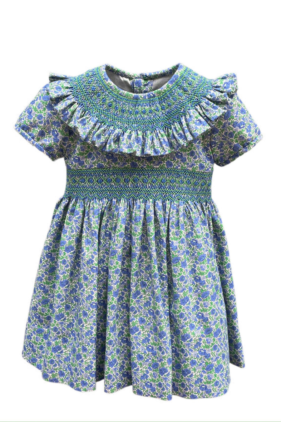 Vestido Gola en su tela bebé