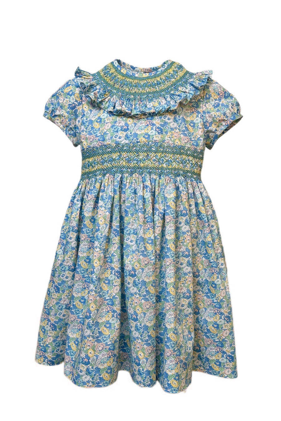 Vestido Gola en su tela