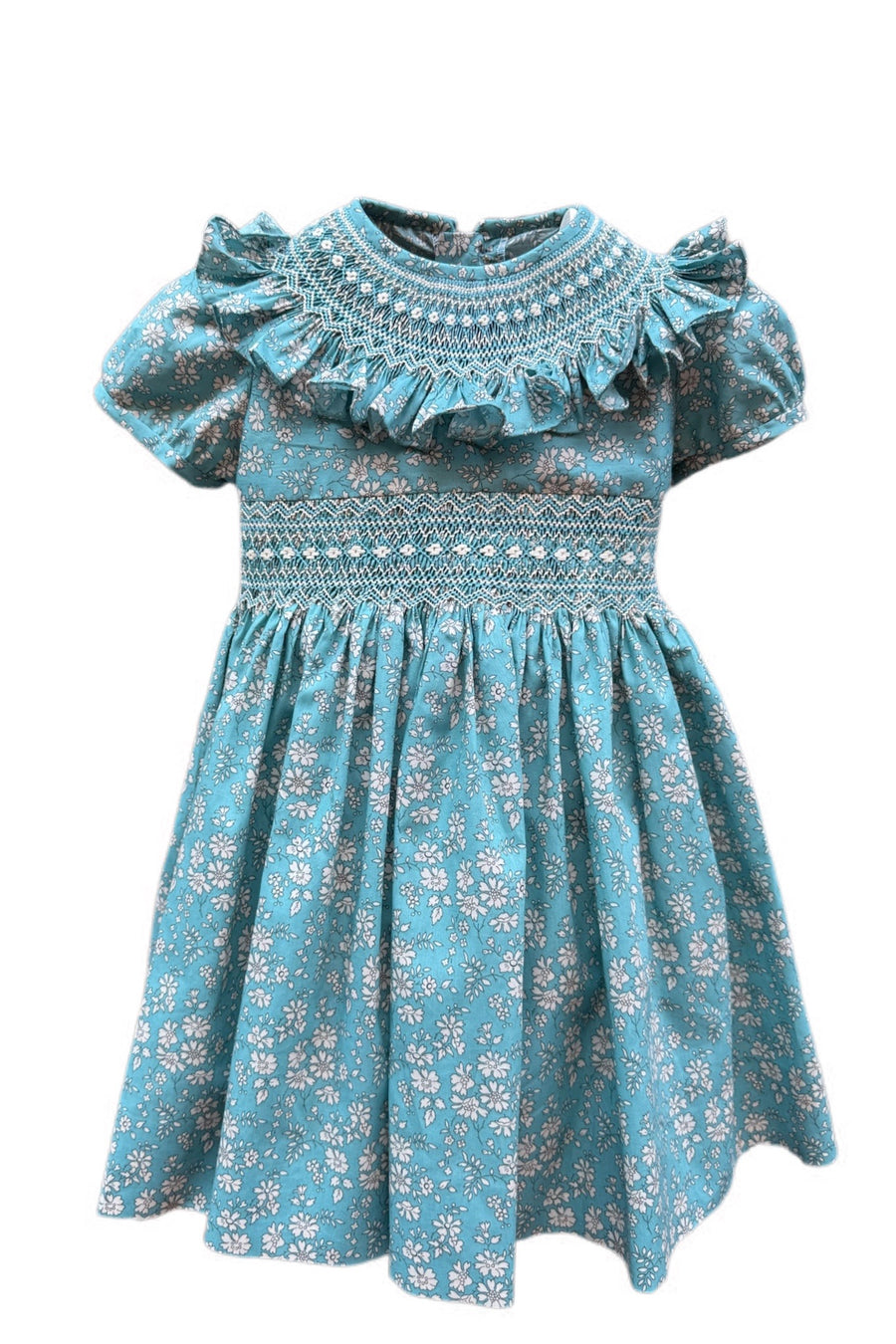 Vestido Gola en su tela