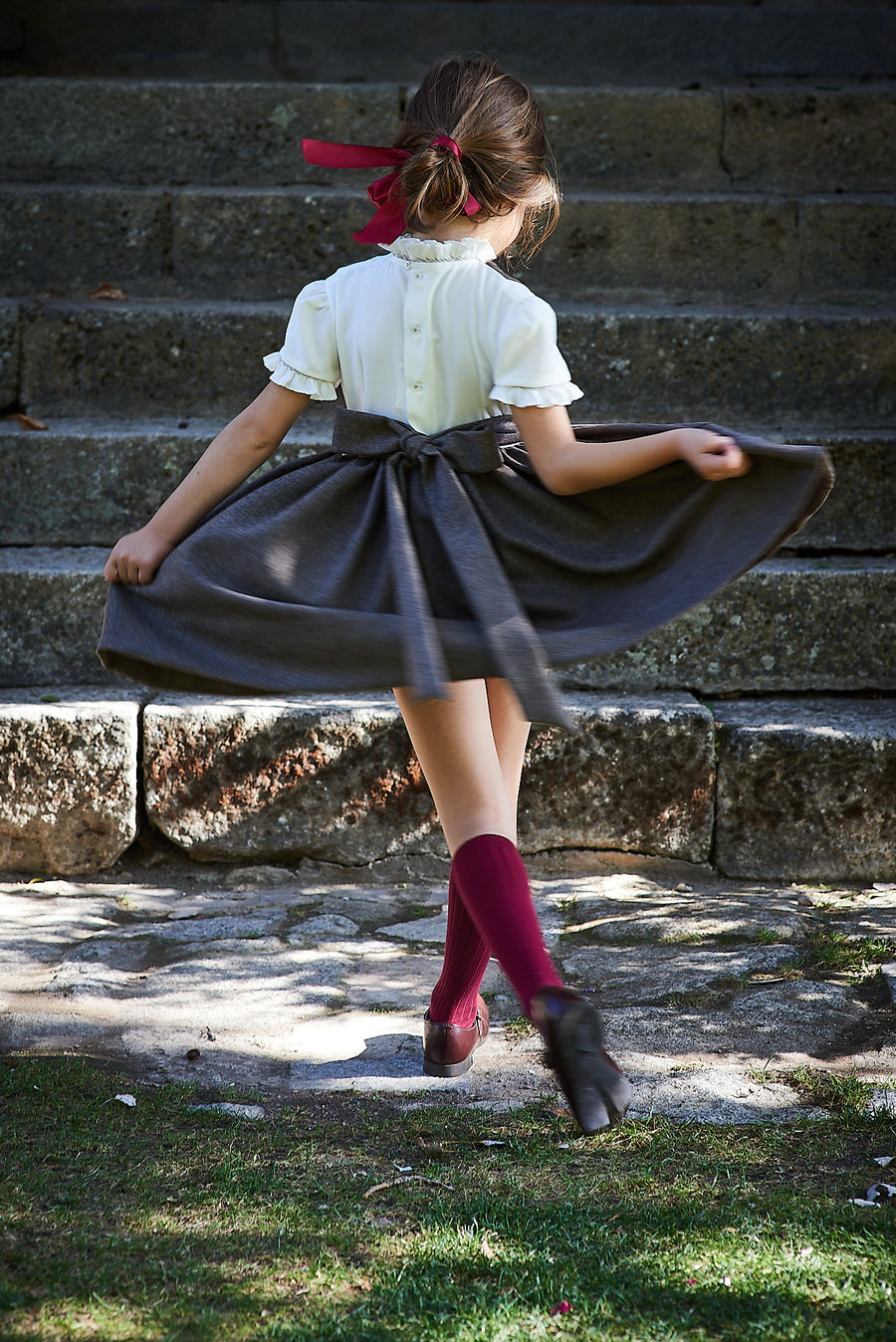 Vestido Tirolés liso