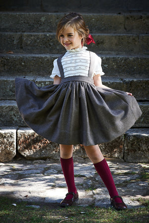 Vestido Tirolés liso