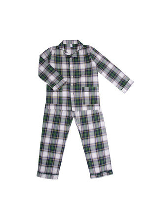 Pijama bebé viyella escocesa