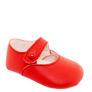 Zapato bebé rojo