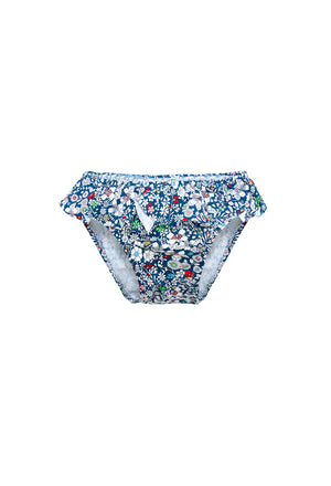 Traje de baño braguita liberty con volante