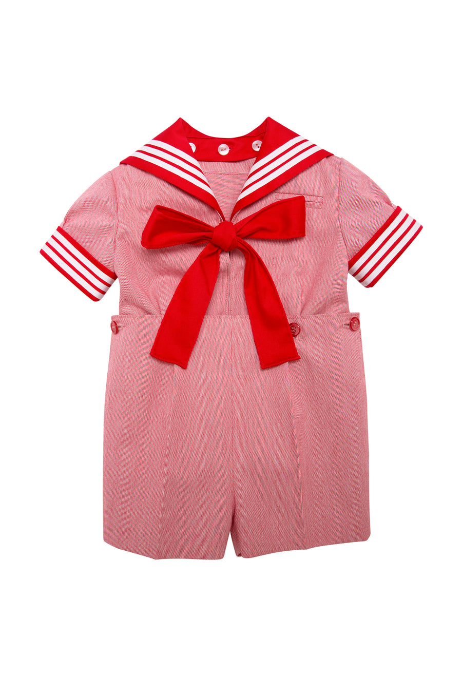 Marinero niño 4 ojales mil rayas